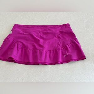 Nike Dri-FIT Women's Pink Tennis Skirt Hot Pink Fuchsia Sz. Large